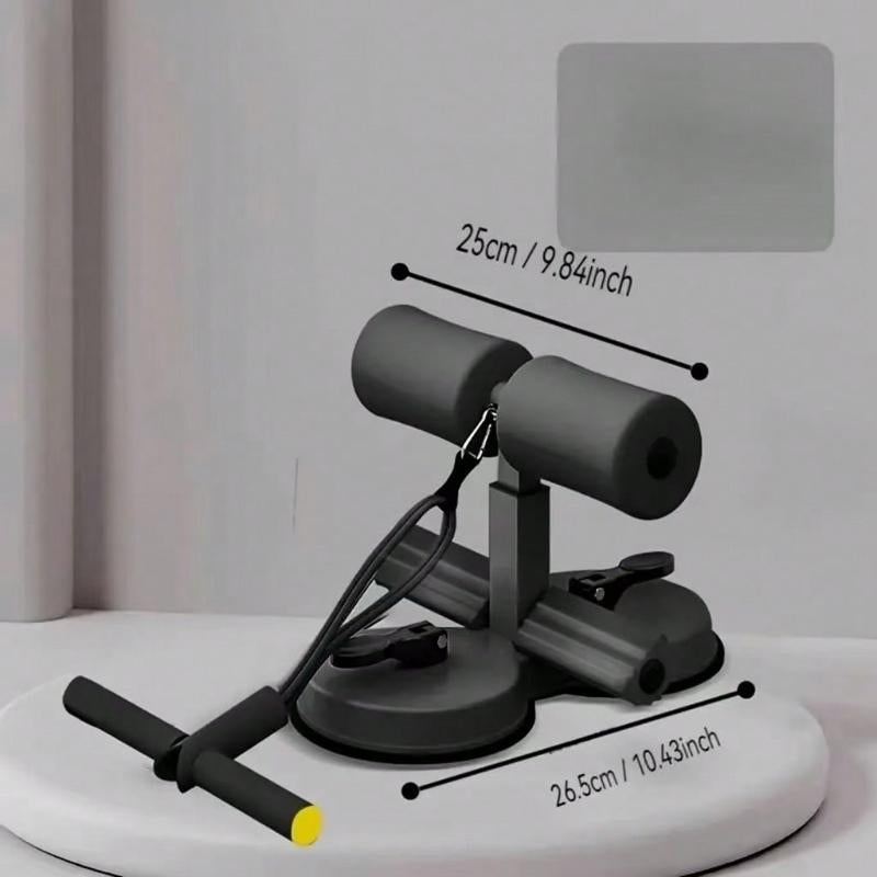 Portable Sit up Stand Floor Stand with 2 Strong Suction Cups and 1 Resistance Band, Suitable for Abdominal Muscle Training, Core Sitting and Lying Training, and Home Use Abdominal Muscle Training Tool